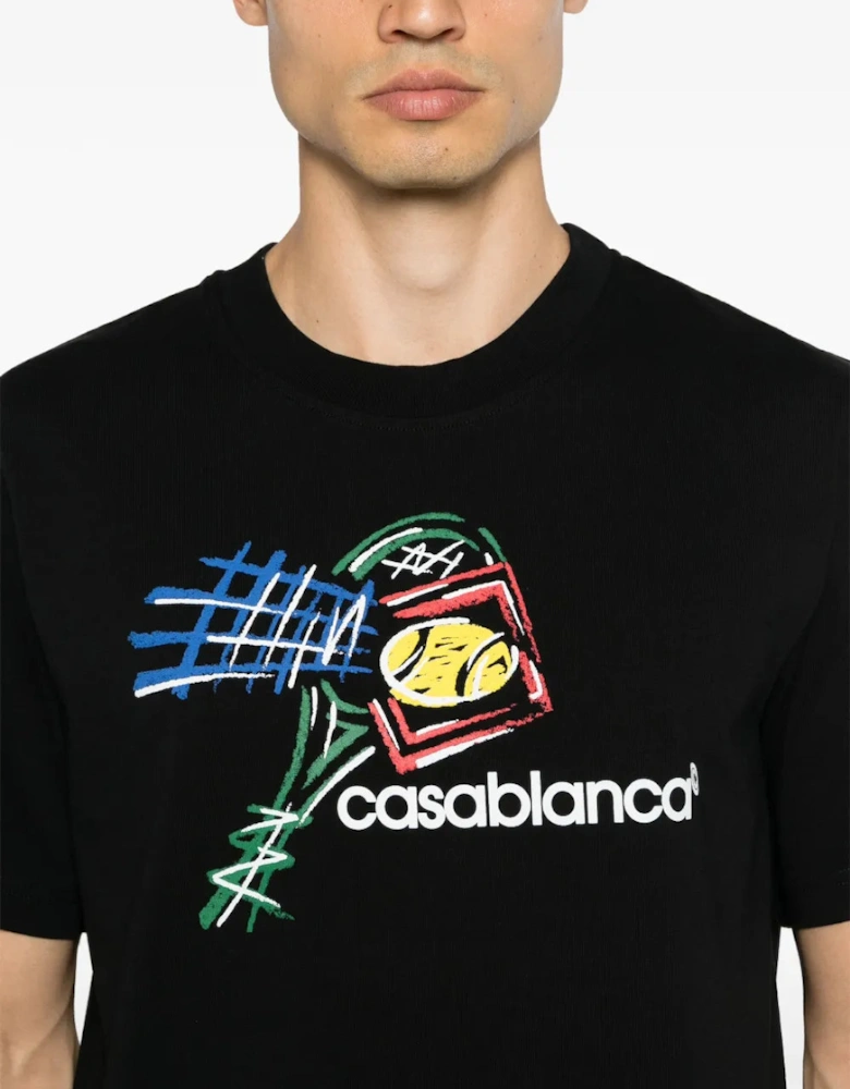 Croquis De Tennis T-Shirt