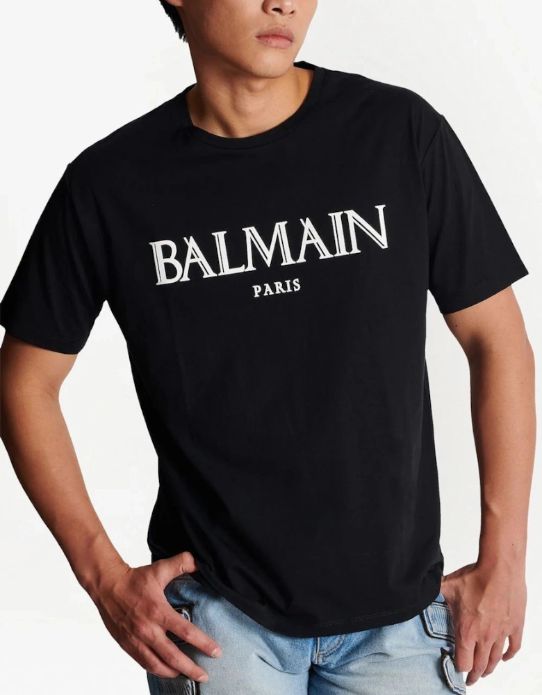 Roman Rubber Logo T-Shirt