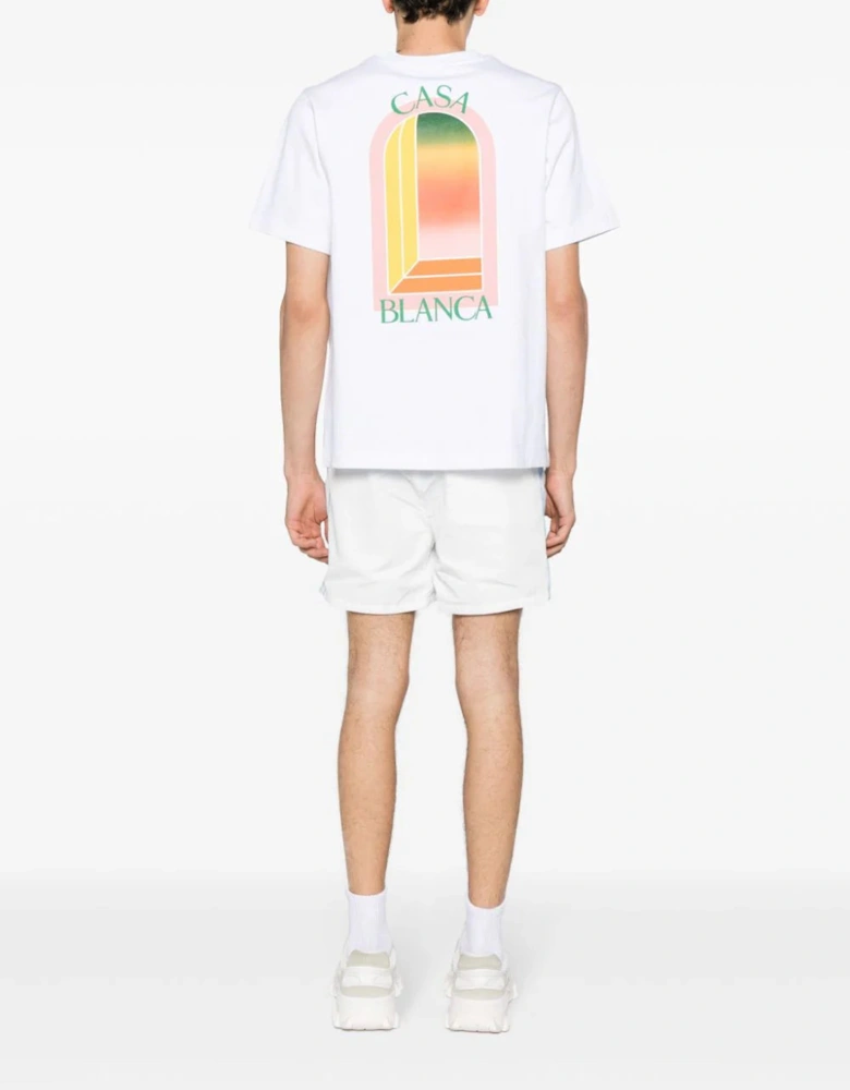 Gradient Arch T-Shirt White