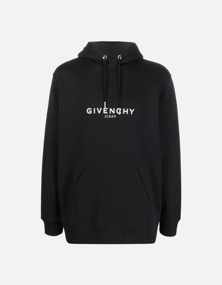 Logo Hooded Sweatshirt Black