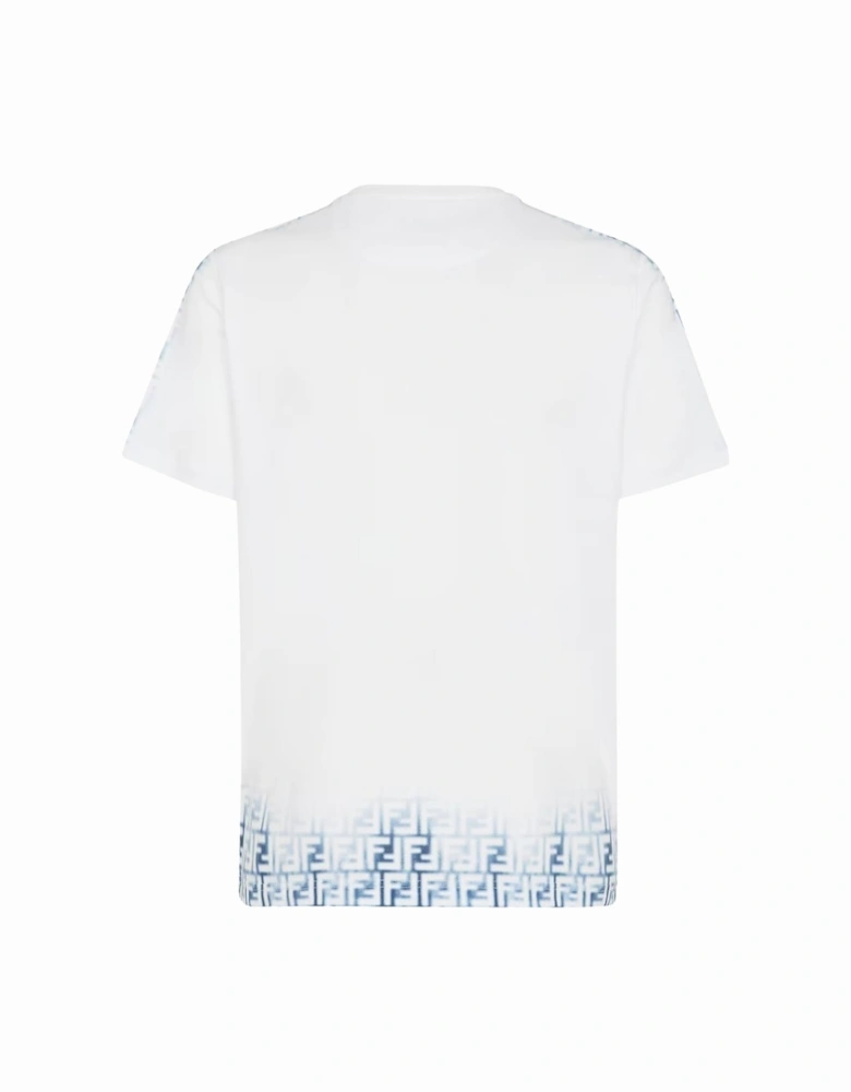FF Monogram Faded Print Avio T-Shirt