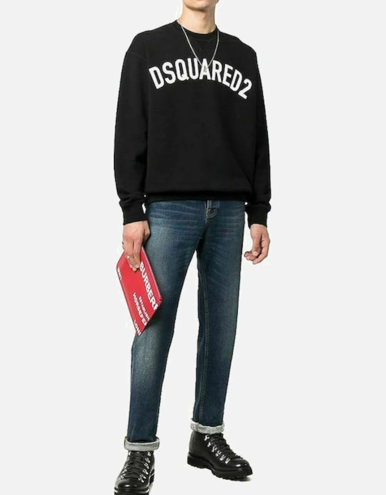 Dsquared Logo Crewneck Sweatshirt