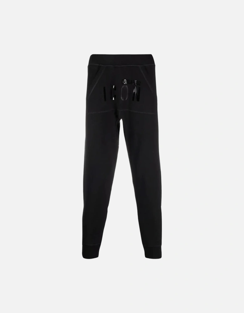 Dsquared Icon Shine Tonal Sweatpants Black