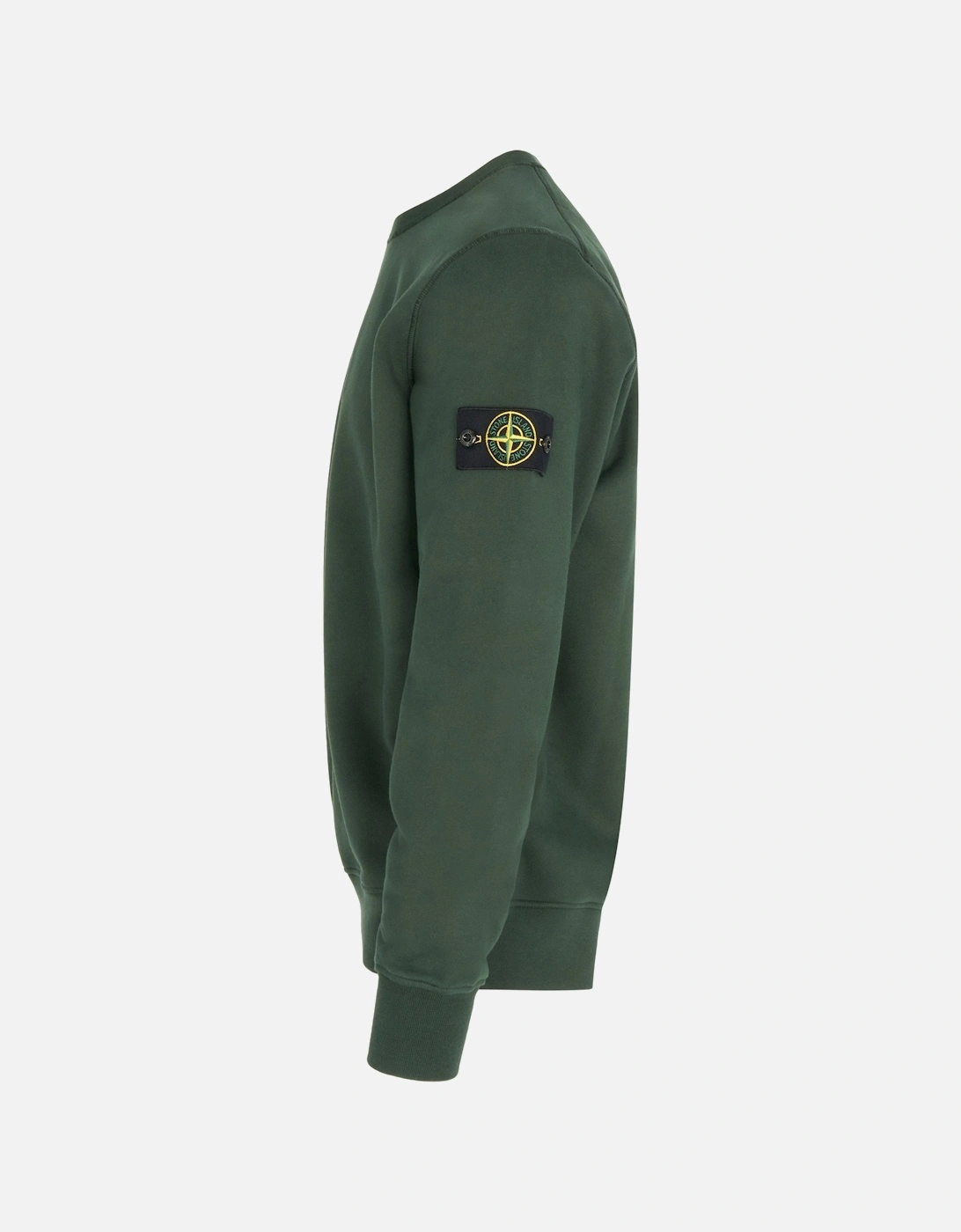 S0051 Compass Badge LS T-shirt Green