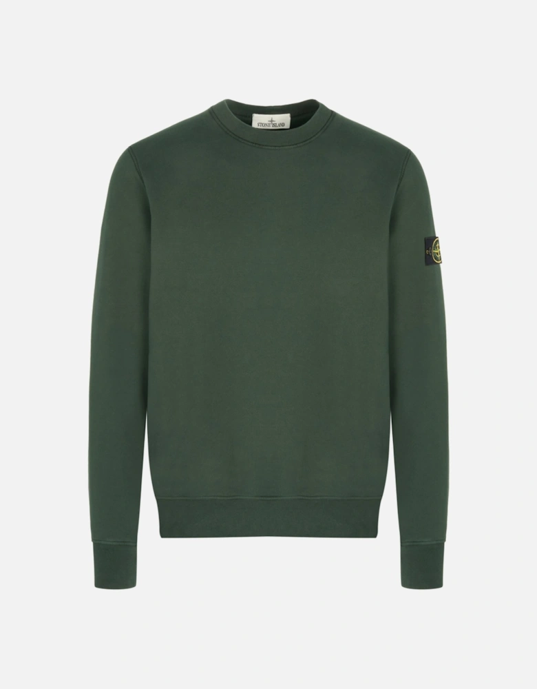 S0051 Compass Badge LS T-shirt Green