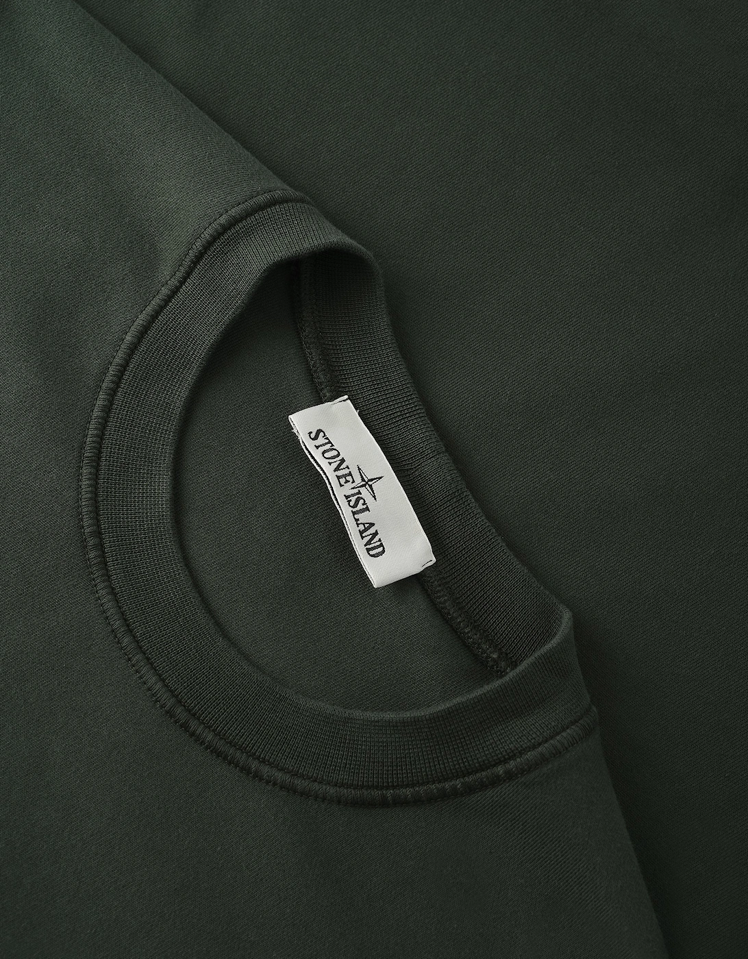 S0051 Compass Badge LS T-shirt Green
