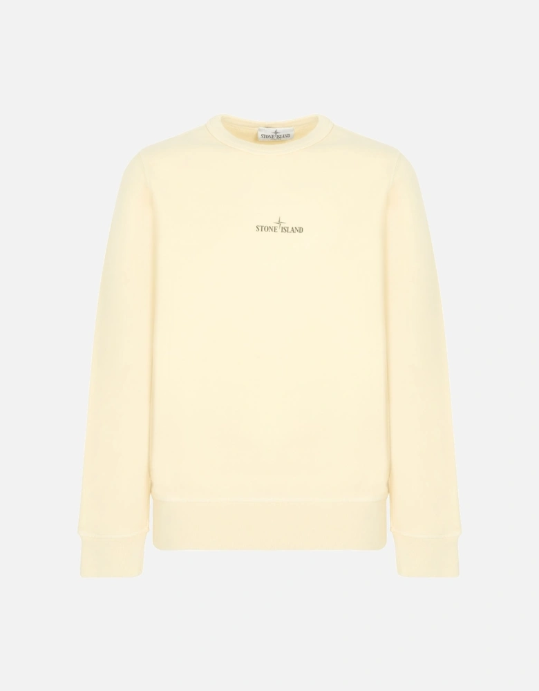 Kids S0268 Branded Sweatshirt Ivory
