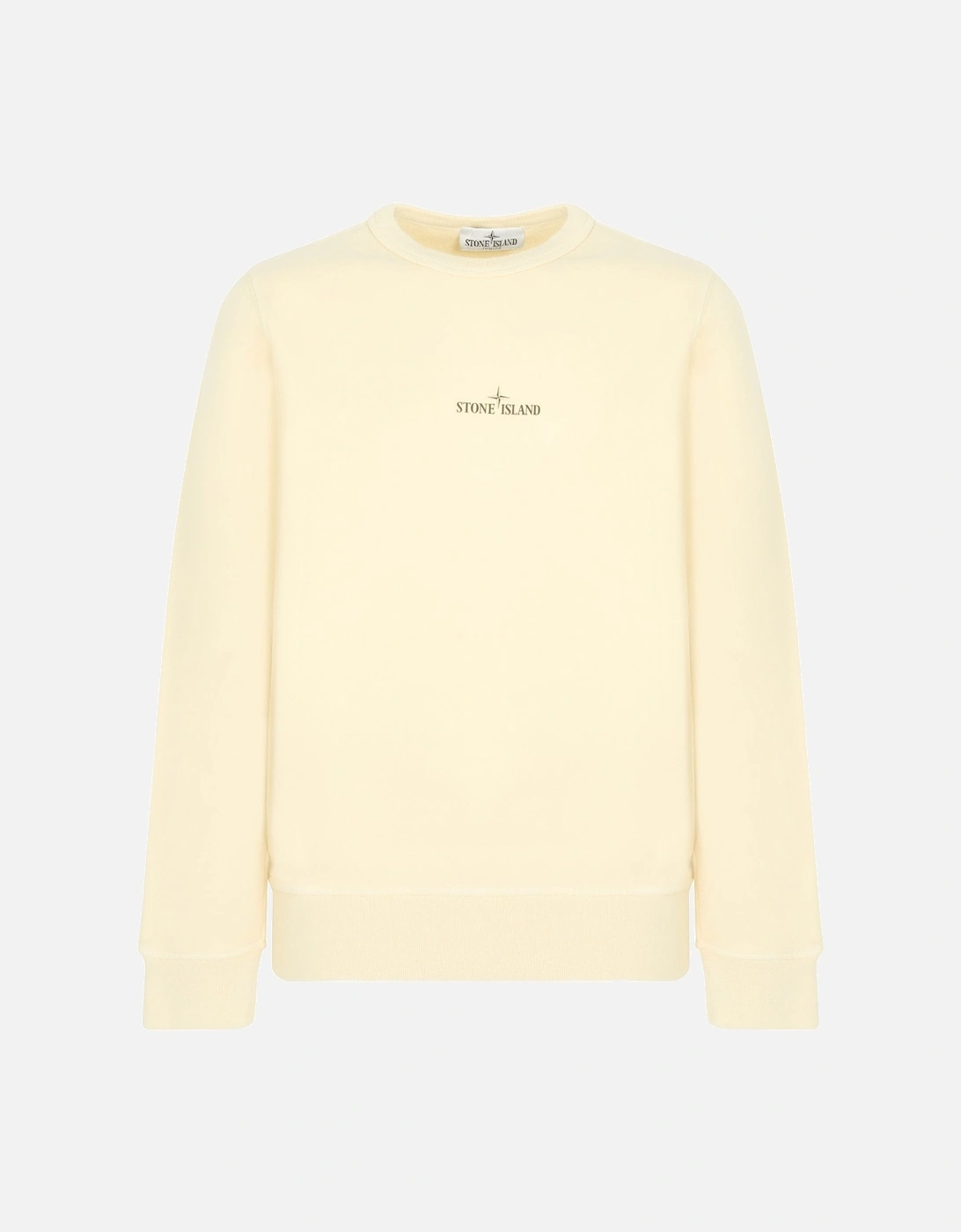 Kids S0268 Branded Sweatshirt Ivory, 5 of 4
