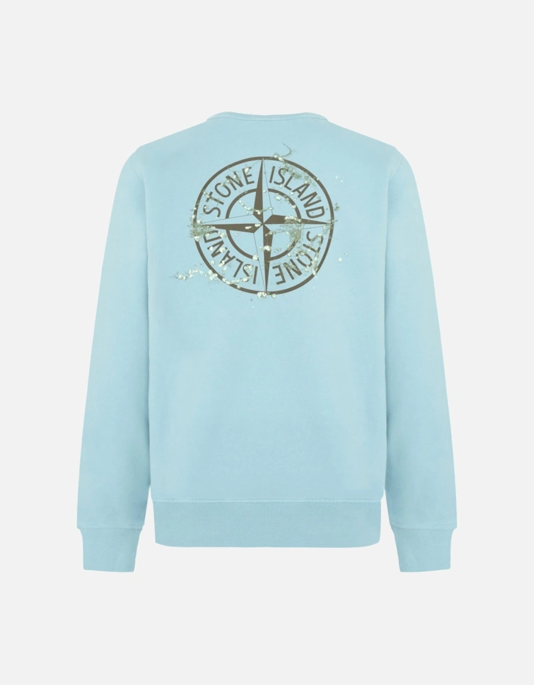 Kids S0268 Branded Sweatshirt Blue