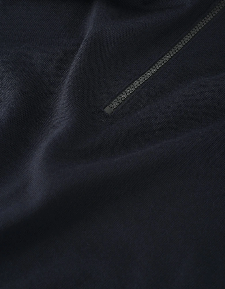 S00C4 1/4 Zip Jumper Navy