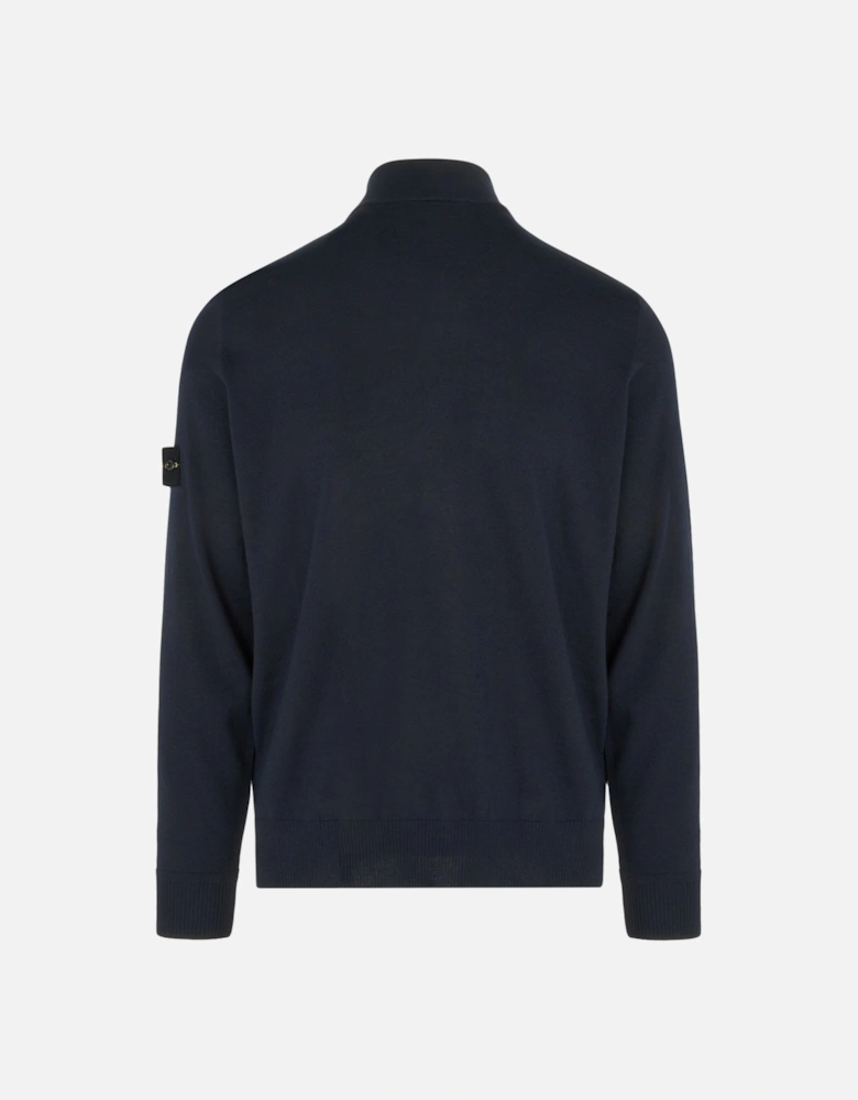 S00C4 1/4 Zip Jumper Navy