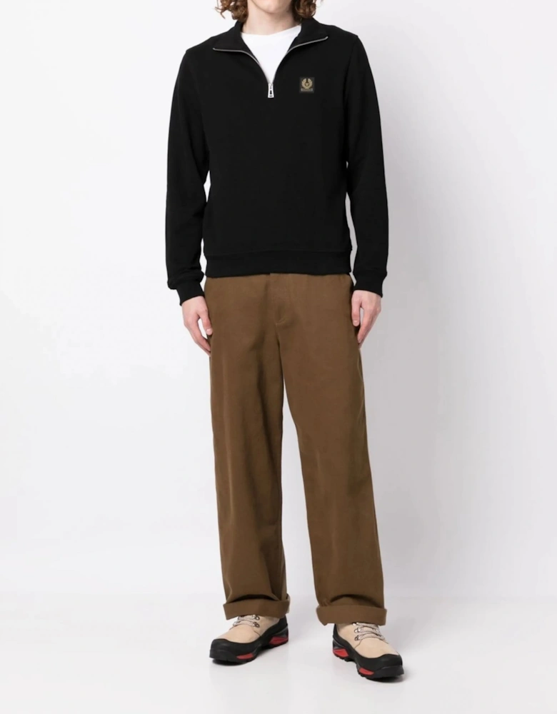 QUARTER ZIP SWEATSHIRT