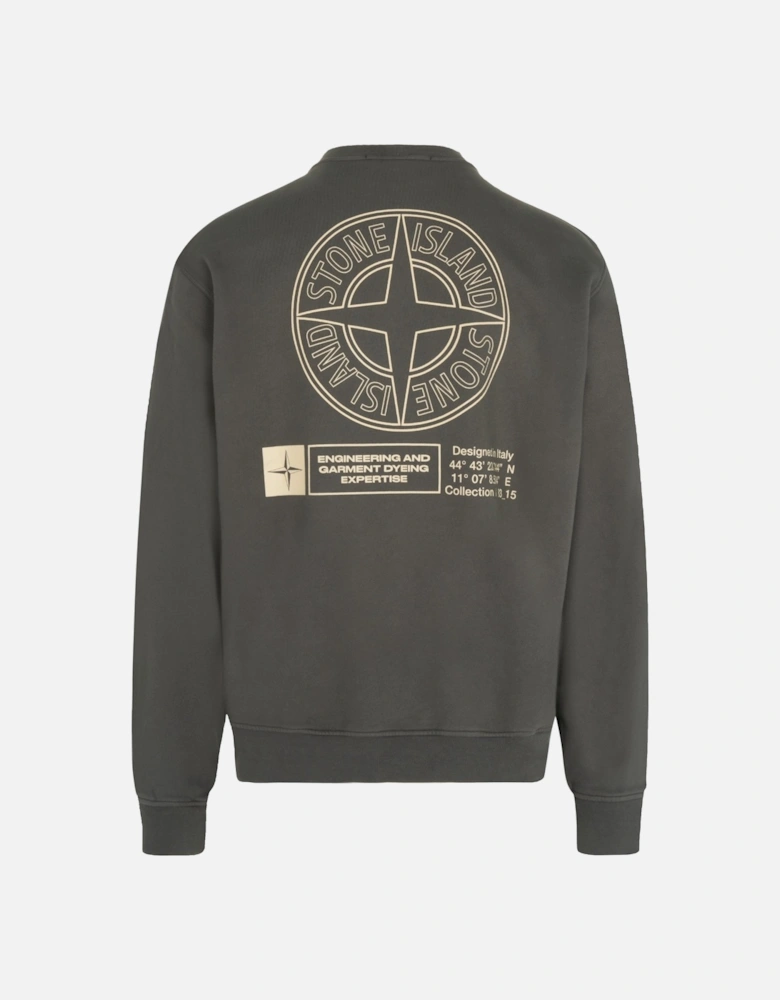 S0195 Branded Sweatshirt Grey