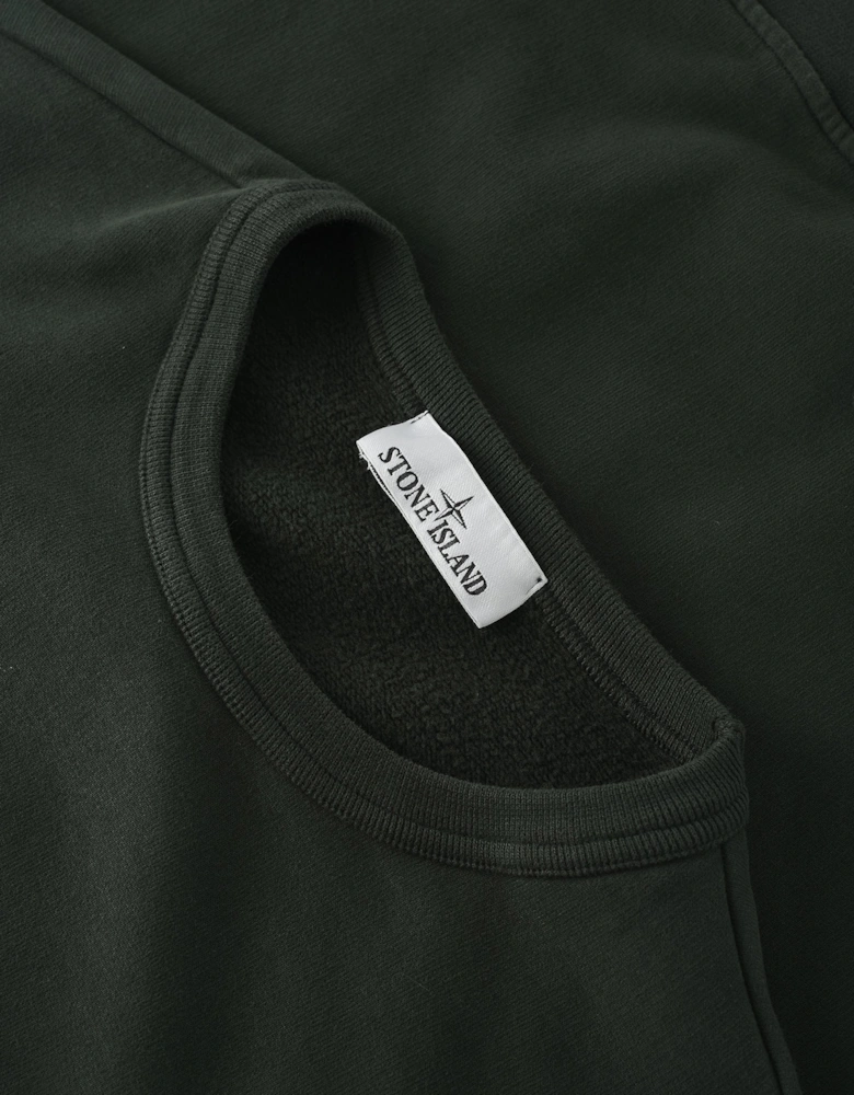 S0A20 Sleeve Pocket Sweatshirt Green