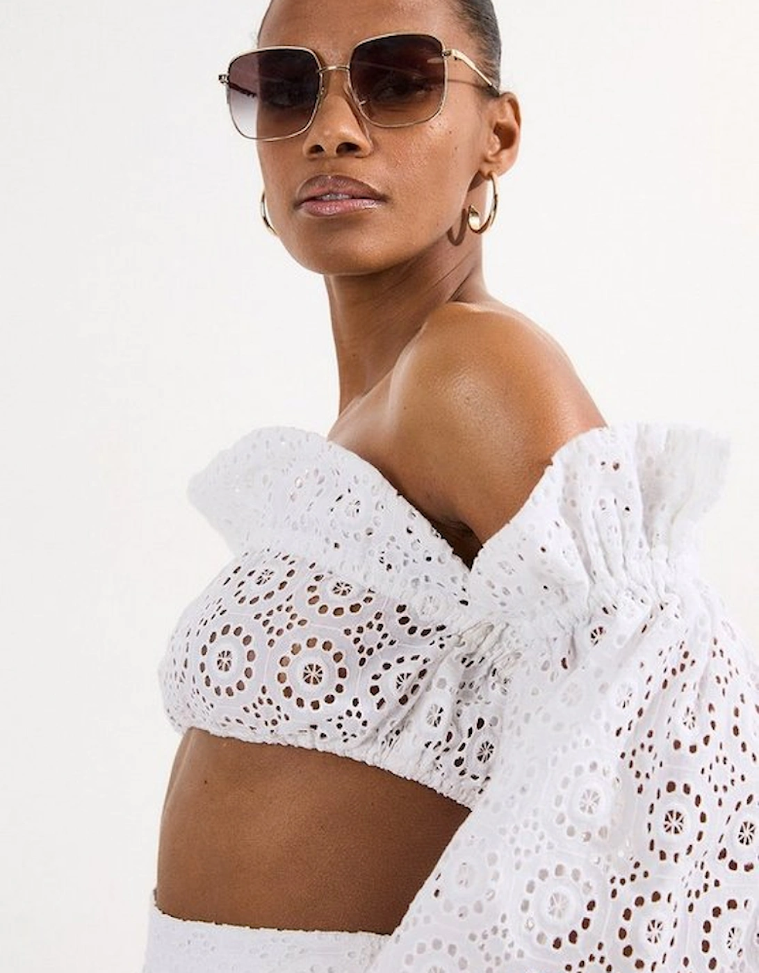 Beach Woven Bardot Beach Top, 2 of 1
