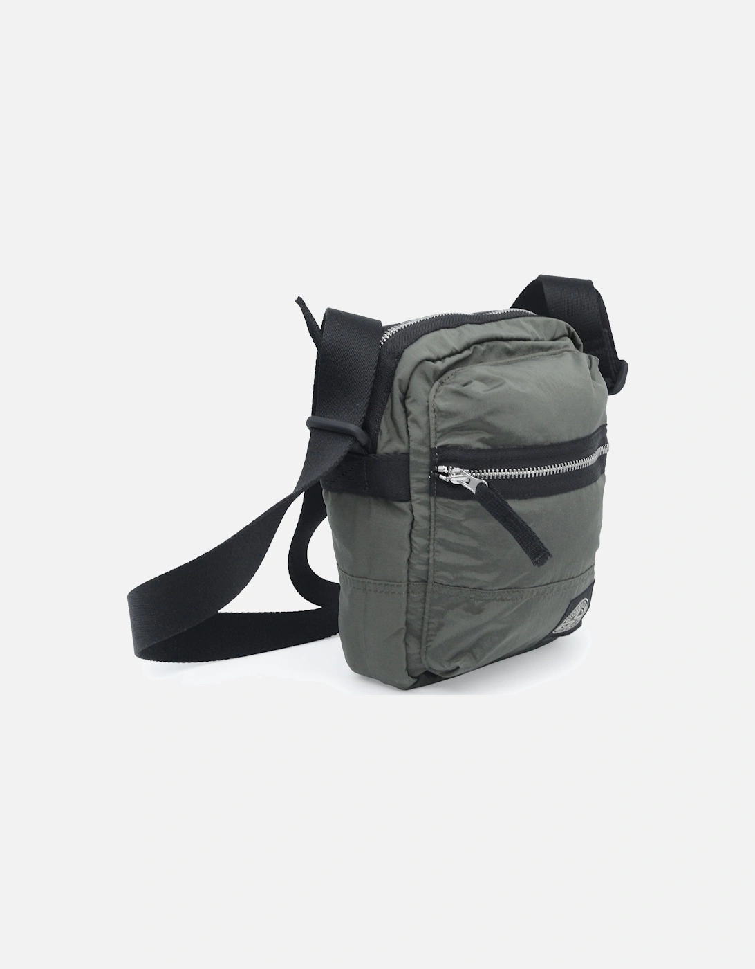 S0251 Compass Patch Cross Body Bag Green