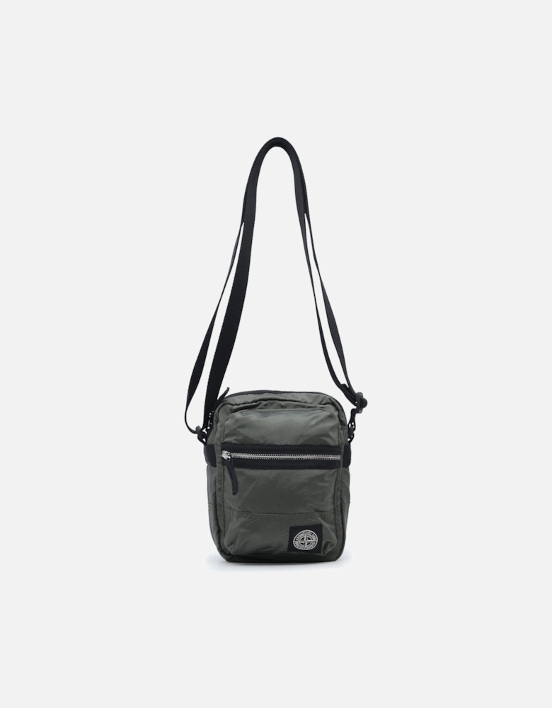 S0251 Compass Patch Cross Body Bag Green