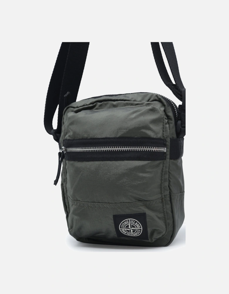 S0251 Compass Patch Cross Body Bag Green
