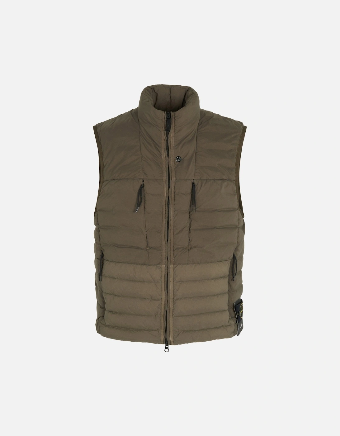 S0183 Compass Down Gilet Khaki, 7 of 6