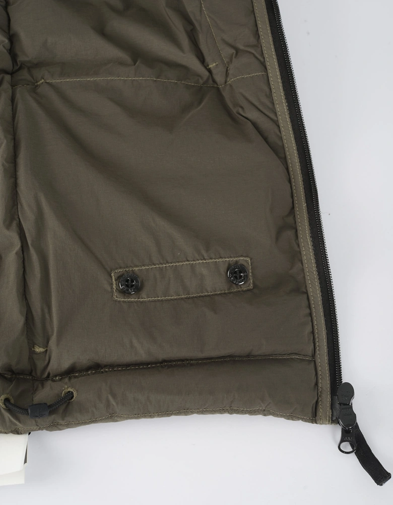 S0183 Compass Down Gilet Khaki