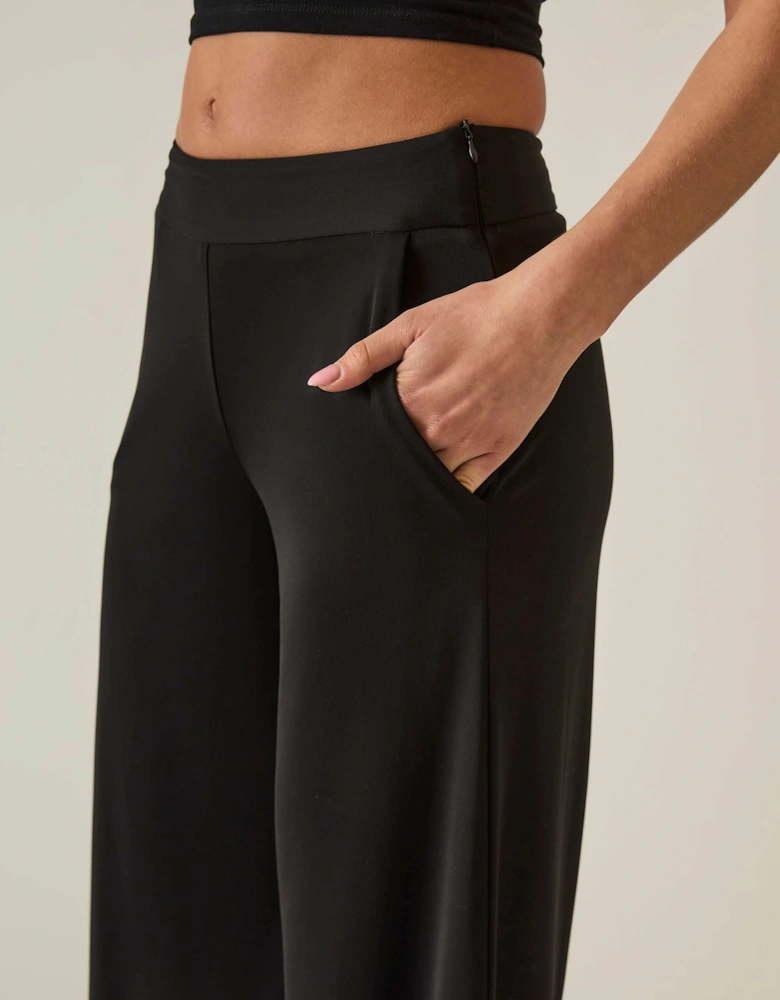 Wide-Leg Black Trousers - VIP