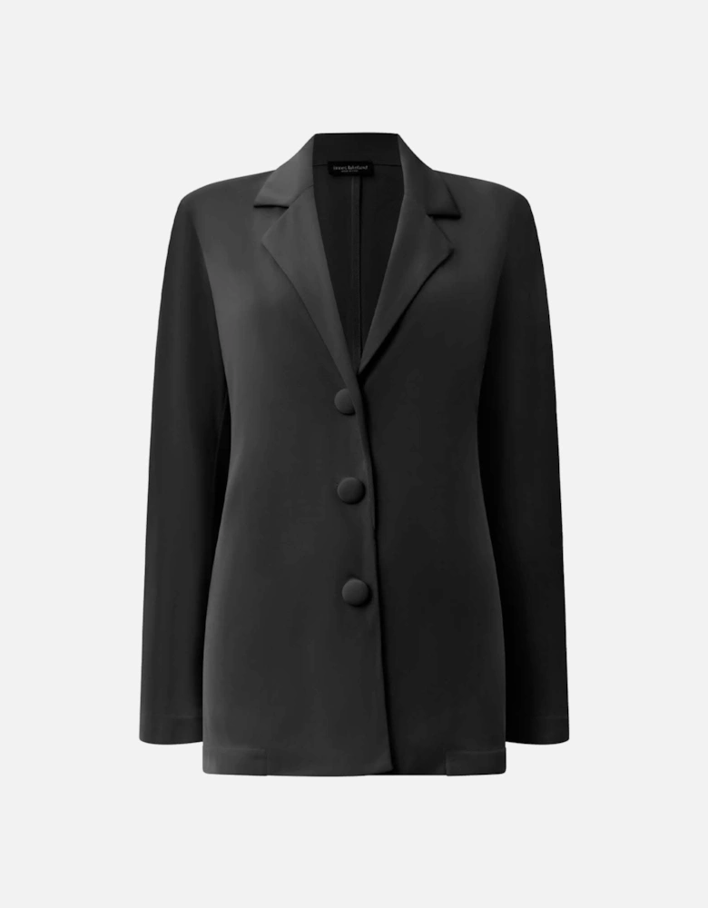 Button Black Blazer - VIP