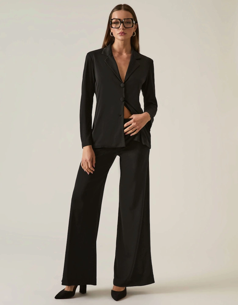 Button Black Blazer - VIP