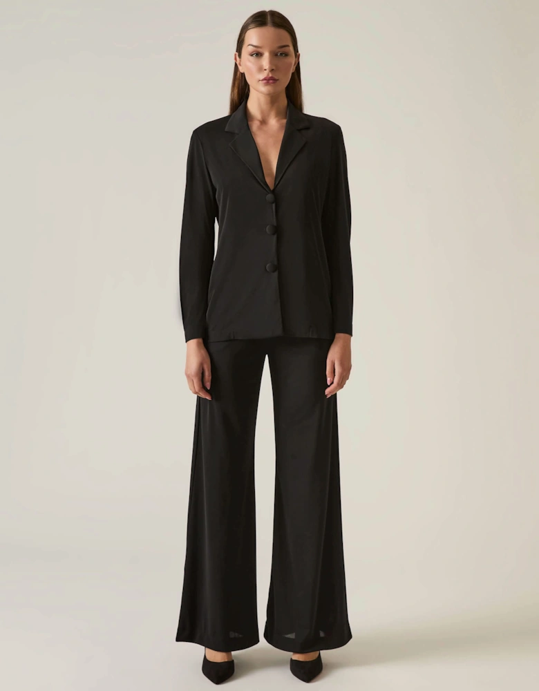 Button Black Blazer - VIP