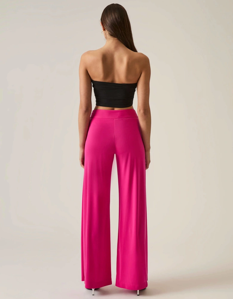 Wide-Leg Fuchsia Trousers - VIP