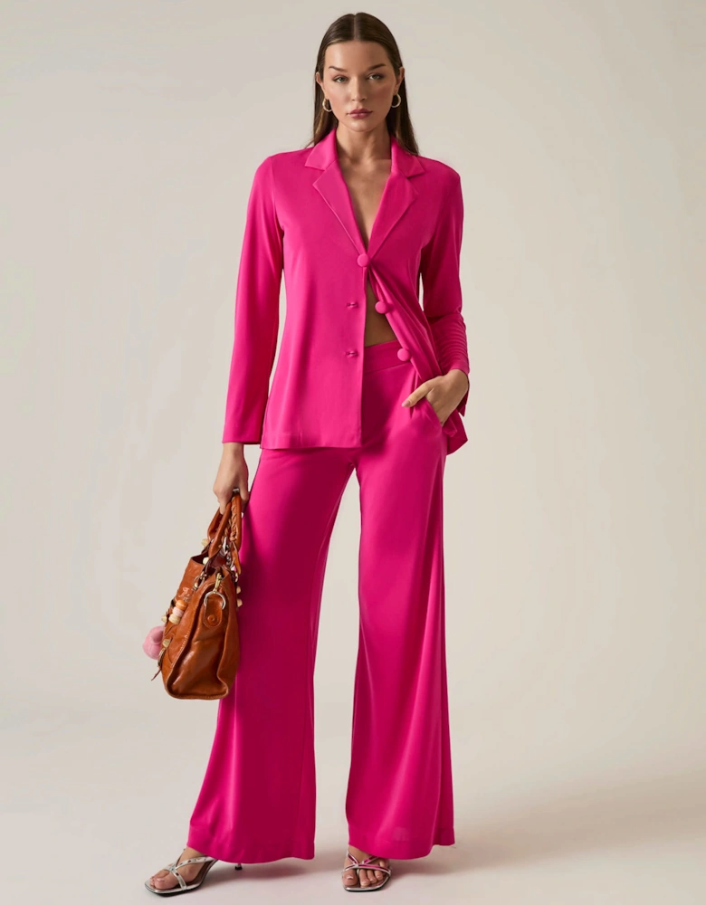 Wide-Leg Fuchsia Trousers - VIP