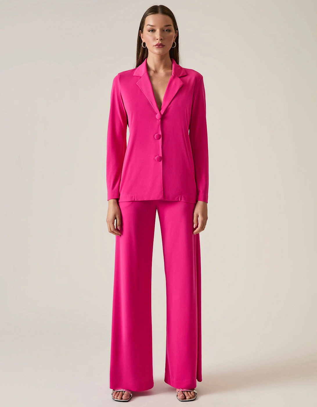 Button Fuchsia Blazer - VIP, 7 of 6