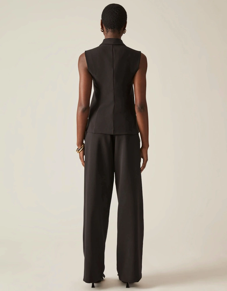 Suit Black Vest