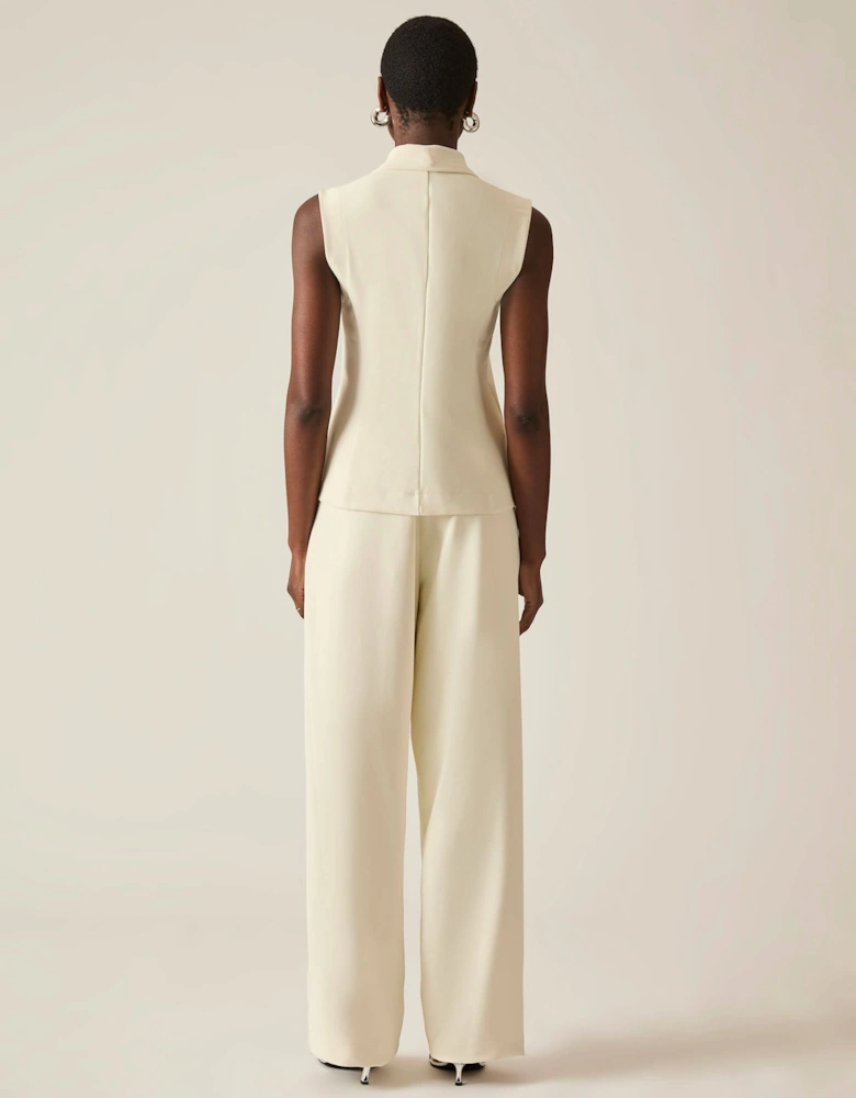 Suit Cream Vest - VIP