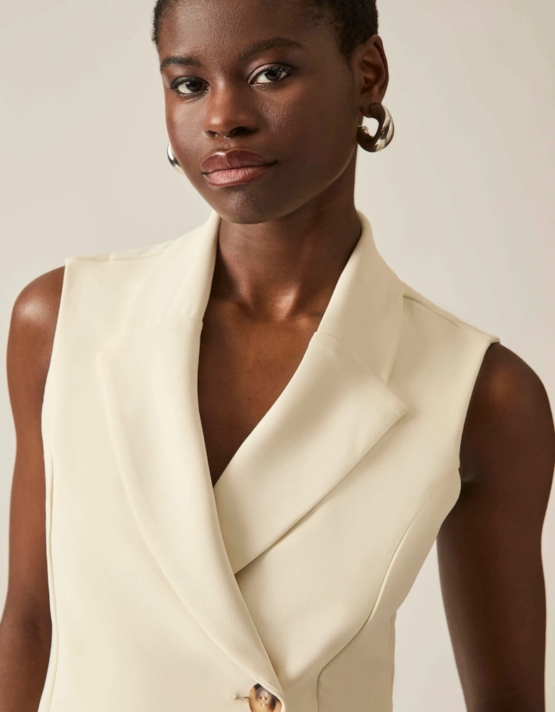 Suit Cream Vest - VIP