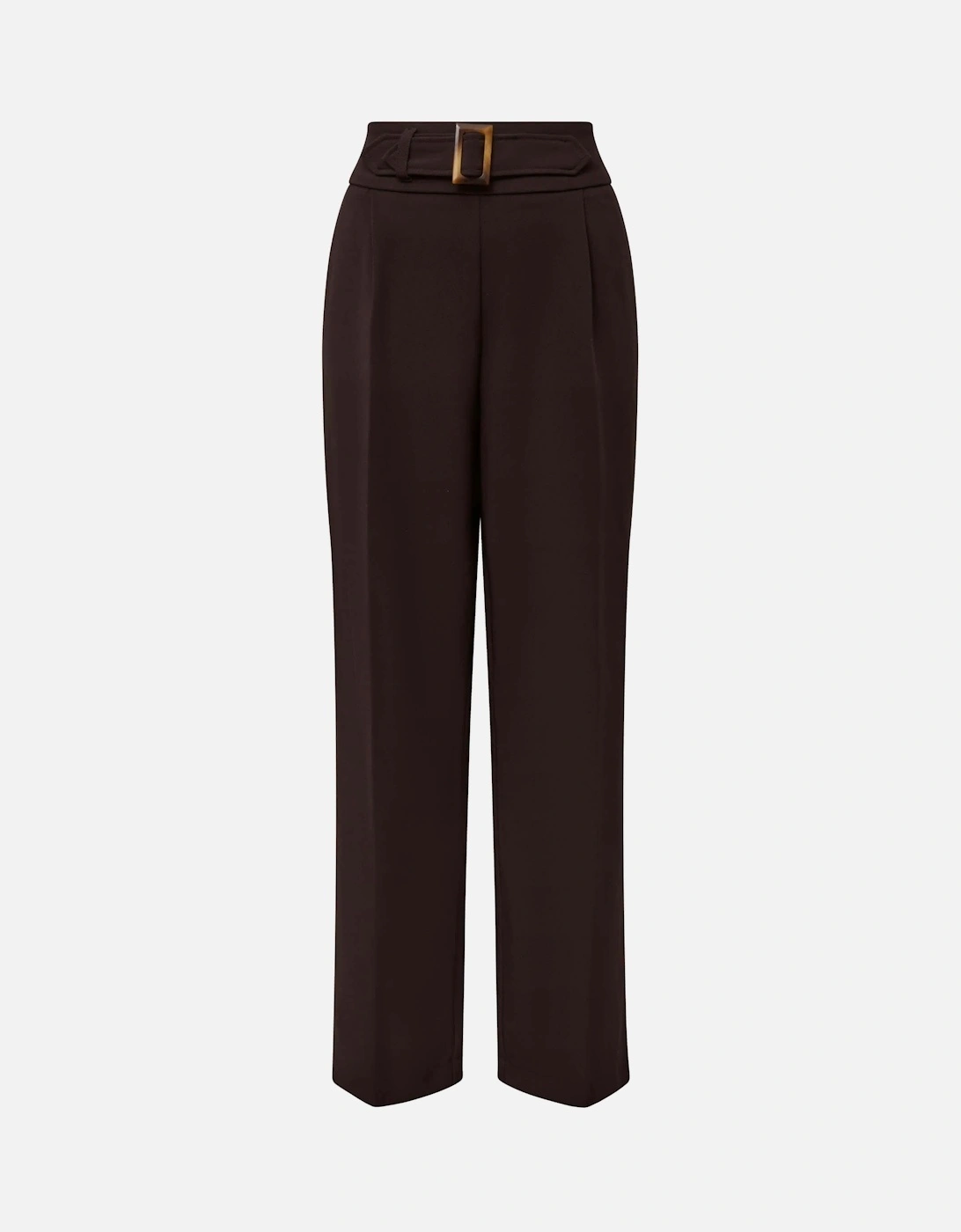 Buckle Waist Black Trousers - VIP