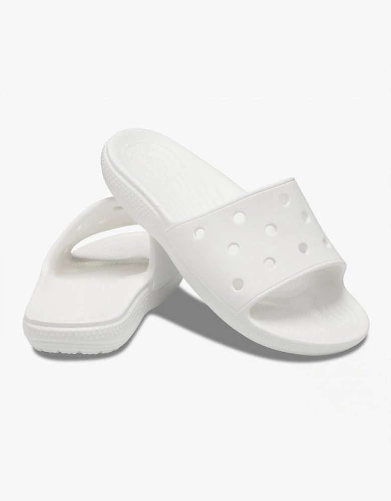 206121-100 CLASSIC SLIDE Unisex Sliders White