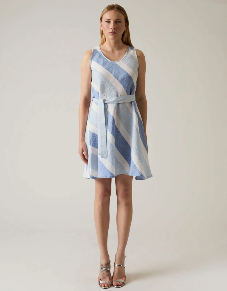 Striped Sleeveless Dress - VIP