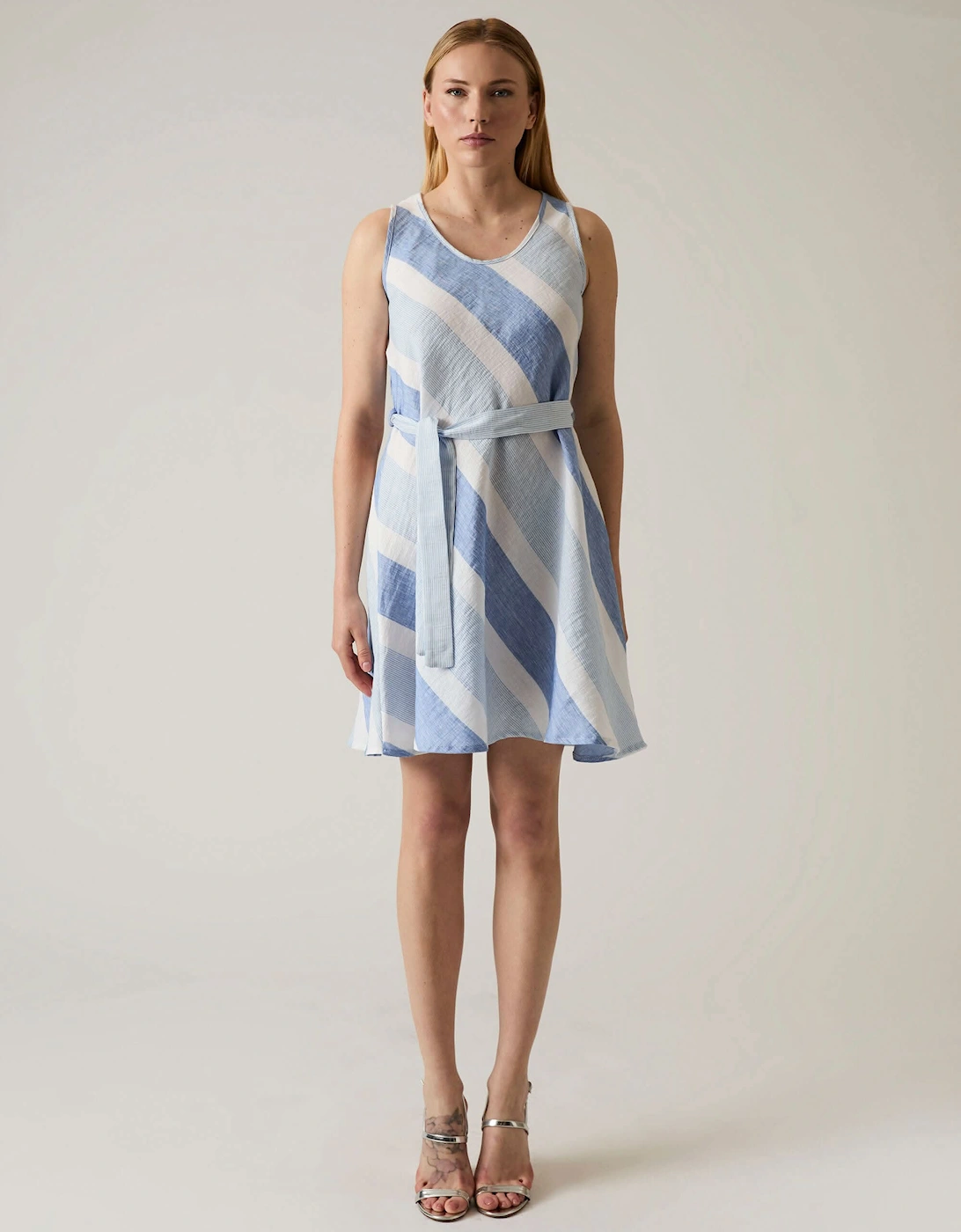 Striped Sleeveless Dress - VIP, 7 of 6