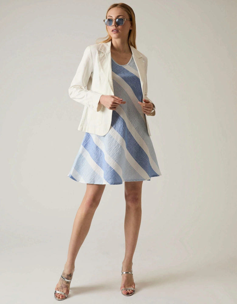 Striped Sleeveless Dress - VIP