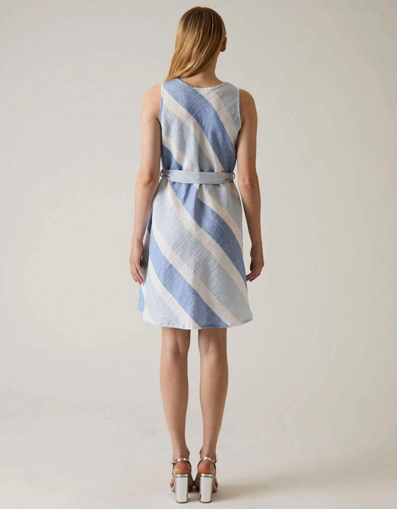 Striped Sleeveless Dress - VIP