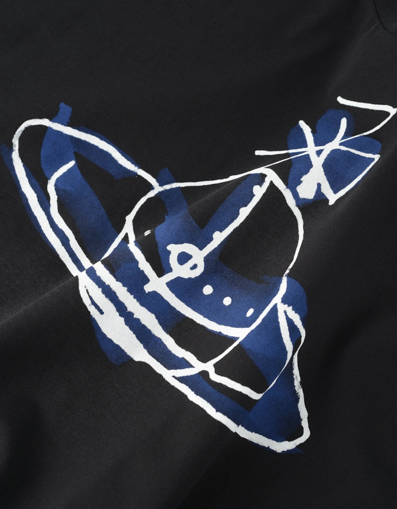 Drawn Orb Classic T-shirt Black