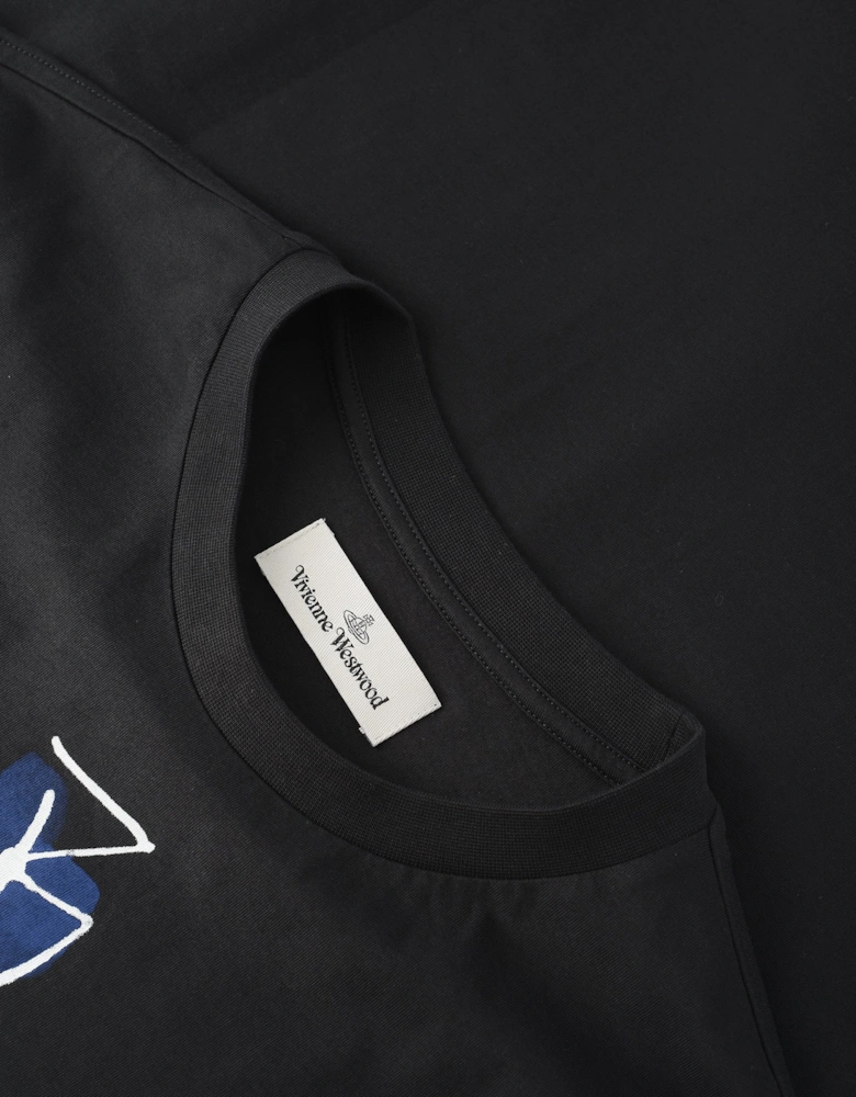Drawn Orb Classic T-shirt Black