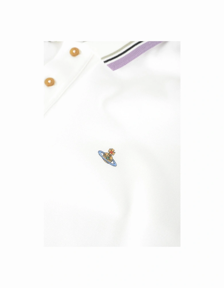 Classic Orb Polo White