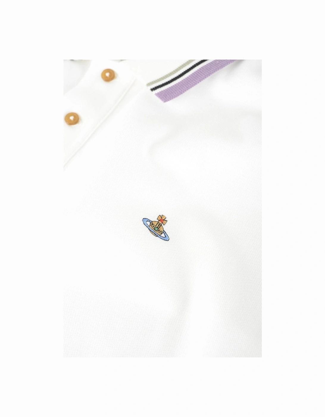 Classic Orb Polo White
