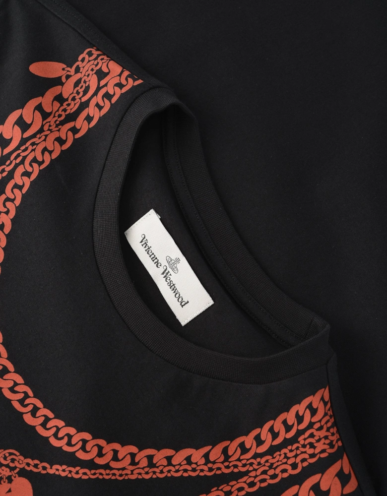 Chain Peru T-shirt Black