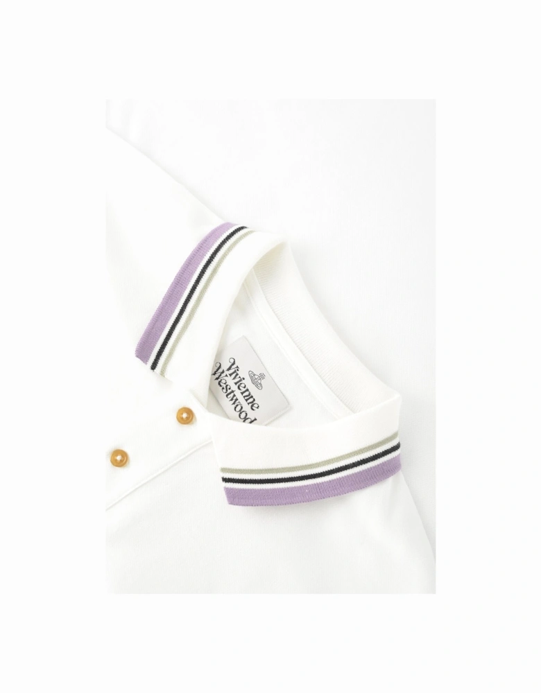 Classic Orb Polo White