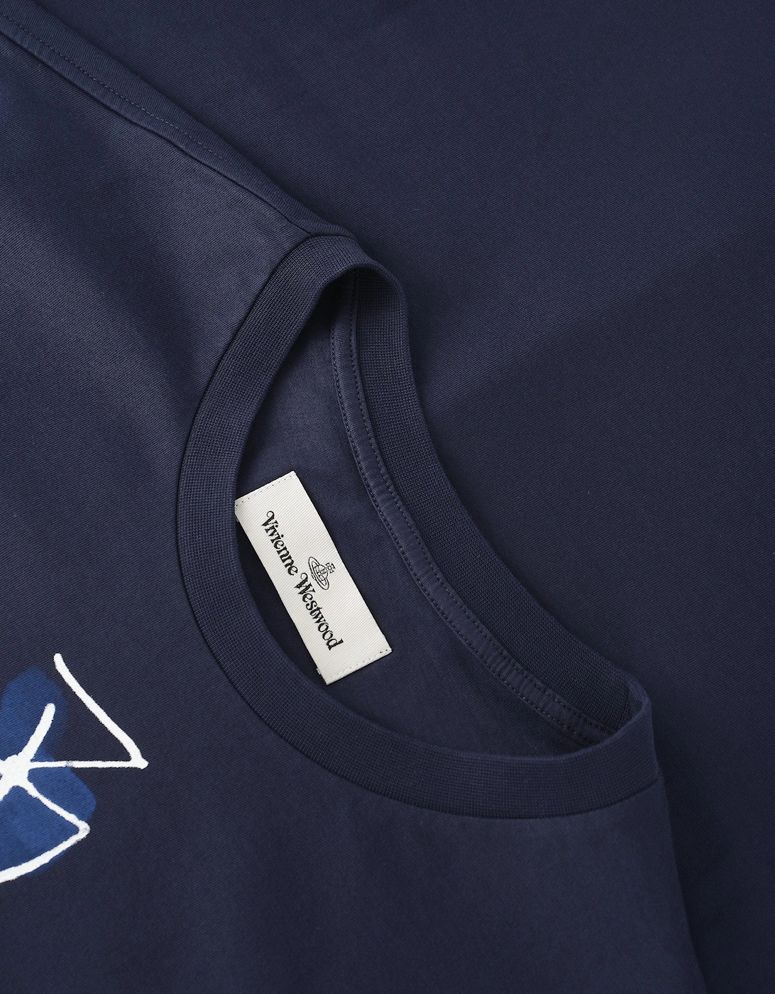 Drawn Orb Classic T-shirt Navy