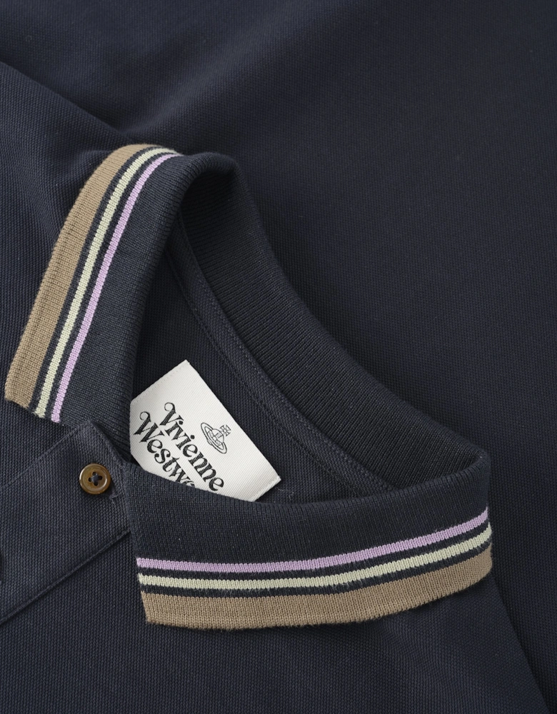 Classic Orb Polo Navy