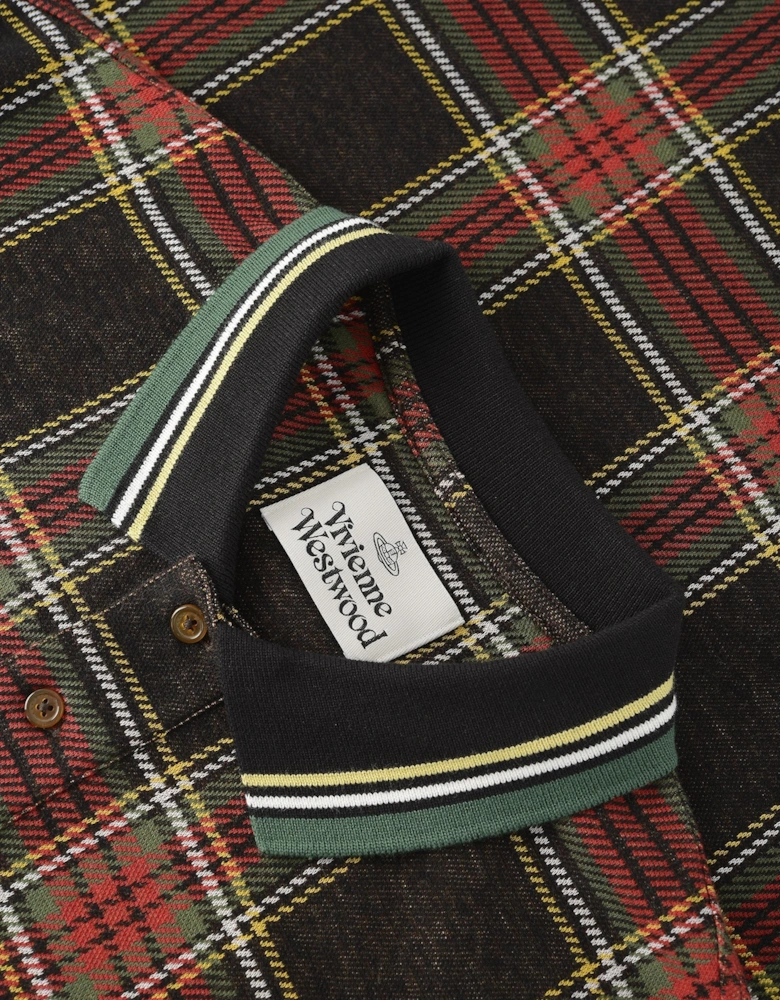 Classic Check Orb Polo Green