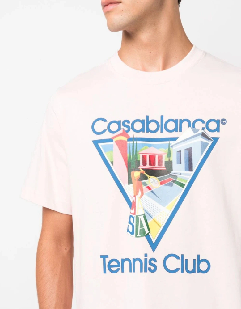 Le Joueuse Tennis Club T-Shirt Pink